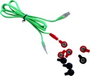 Adaptateur snaps pour électrode à fil (Conditionnement par 6 paires)